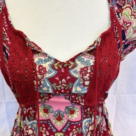 Vibrant Bila Patchwork & Floral Dress - Size Small - Picture 3 of 11